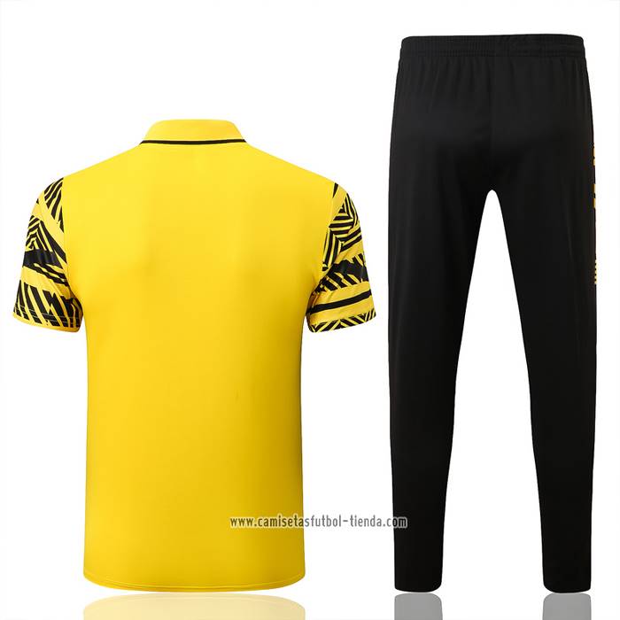 Conjunto Polo del Borussia Dortmund 2022 2023 Amarillo